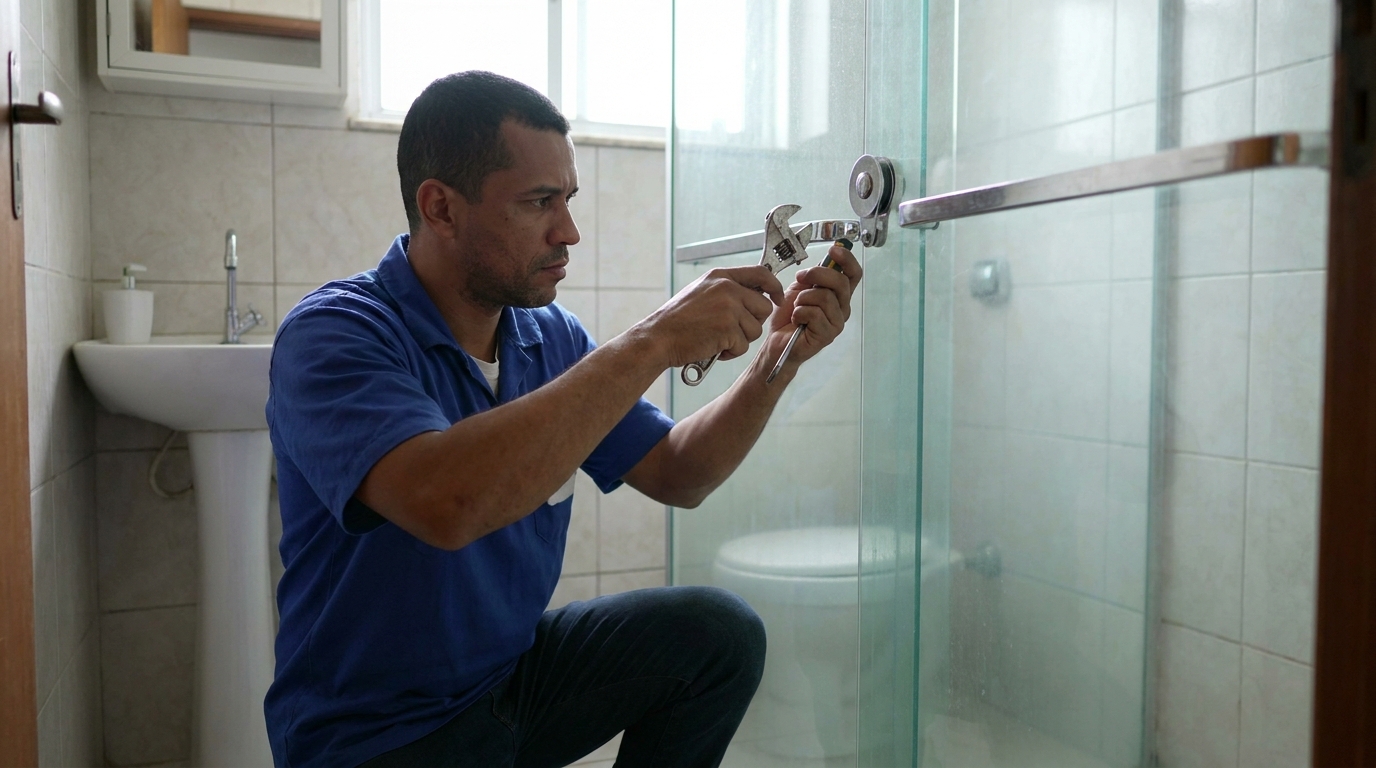 Manutenção e reparo de box de vidro perto de mim em Vila Velha‑ES